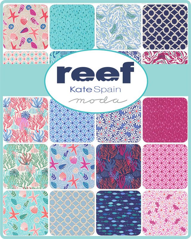 Reef - Layer Cake - Kate Spain - Moda (Pre-order: Jan 2026)