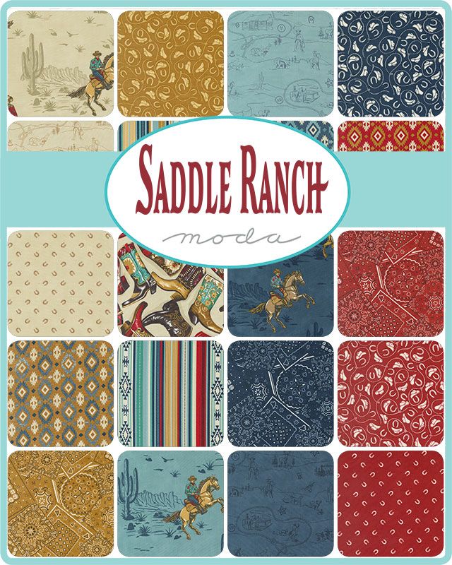 Saddle Ranch - Jelly Roll - Moda (Pre-order: Sept 2024)