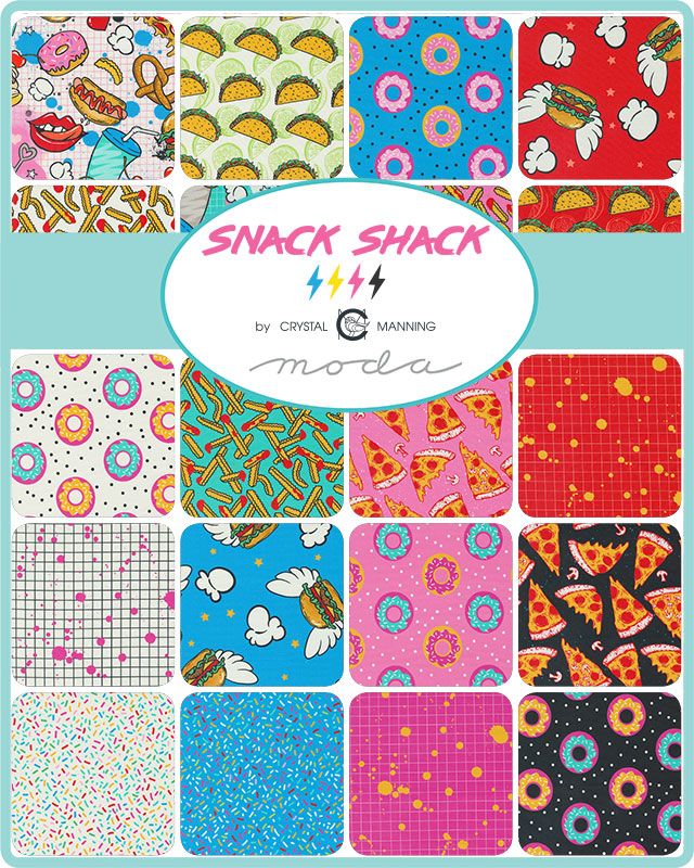 Snack Shack - Jelly Roll - Crystal Manning - Moda