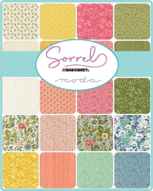 Sorrel - Charm Pack - BasicGrey - Moda (Pre-order: Feb 2027)