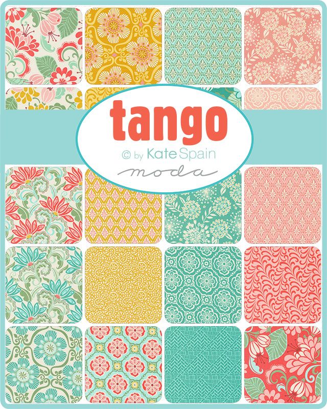 Tango - Charm Pack - Kate Spain - Moda (Pre-order: Sept 2024)
