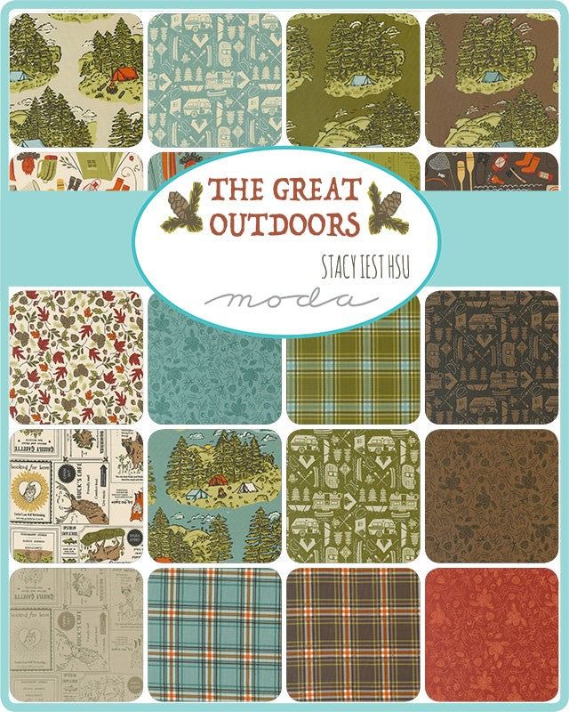 The Great Outdoors - Jelly Roll - Stacy Iest Hsu - Moda (Pre-order Mar 2024)