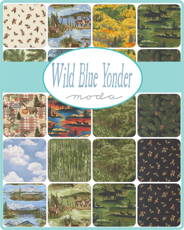 Wild Blue Yonder - Layer Cake - Moda (Pre-order: Apr 2026)