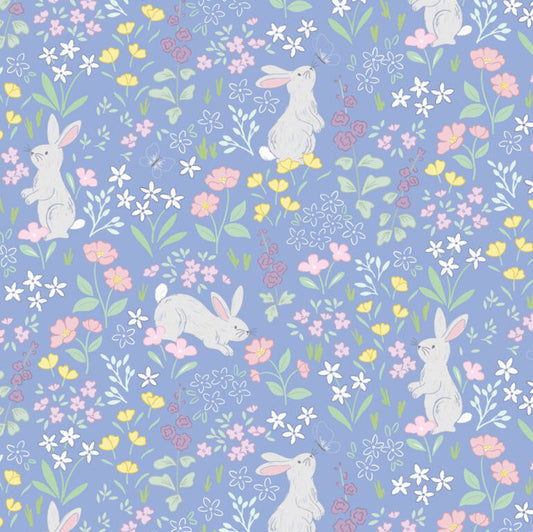 Dear Spring - Dusky Blue CC66-2 - Lewis & Irene