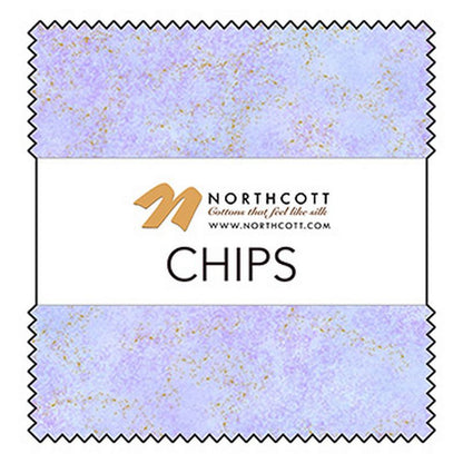 Shimmer Metallic Precuts - Charm Pack - Pansy/Deep Sea - Northcott (Pre-order: Mar 2026)