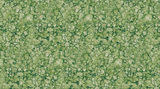 Midas Touch - Bubble Texture in Green - Deborah Edwards and Melanie Samra - Northcott (Pre-order: Apr 2024)