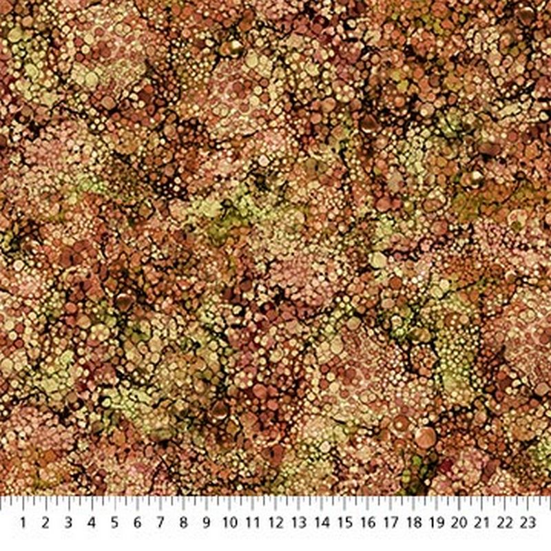 Bliss - Bliss Basics in Ochre - Northcott