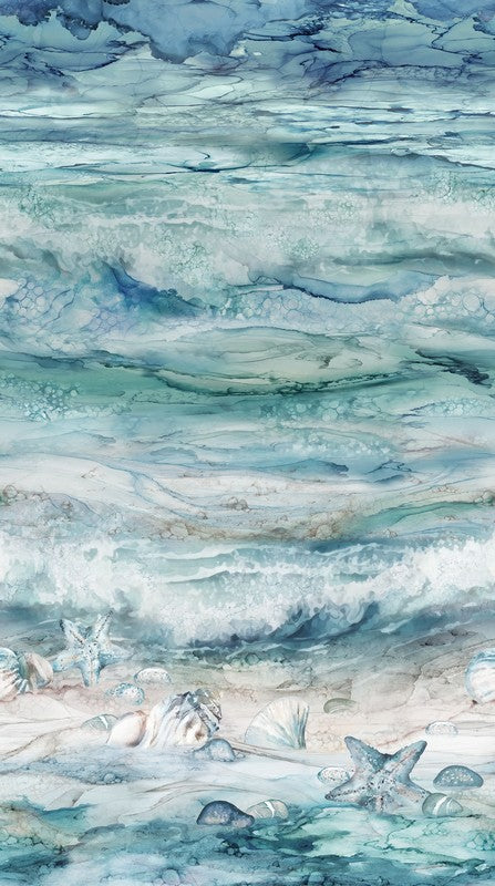 Sea Breeze - Ombre in Pale Blue Multi -  Deborah Edwards & Melanie Samra - Northcott
