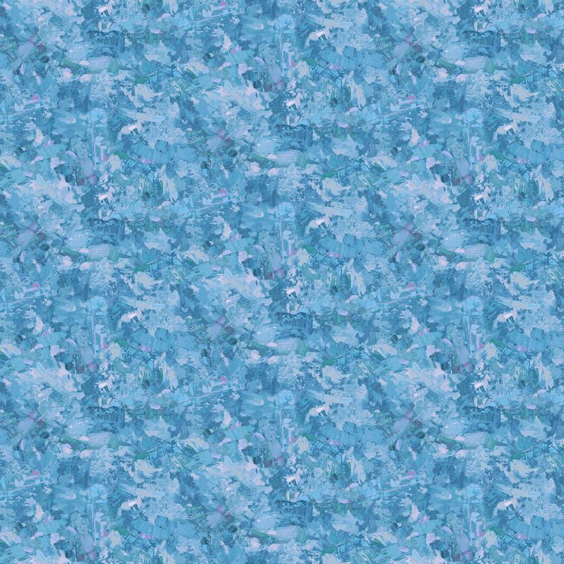 Silent Lake - Texture in Blue - Iosif Derecichei - Northcott (Pre-order: Aug 2024)