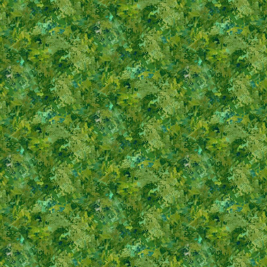 Silent Lake - Diagonal Texture in Green - Iosif Derecichei - Northcott (Pre-order: Aug 2024)