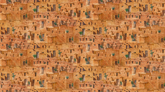 Sedona Spirit - Adobe Houses in Rust - Linda Ludovico - Northcott