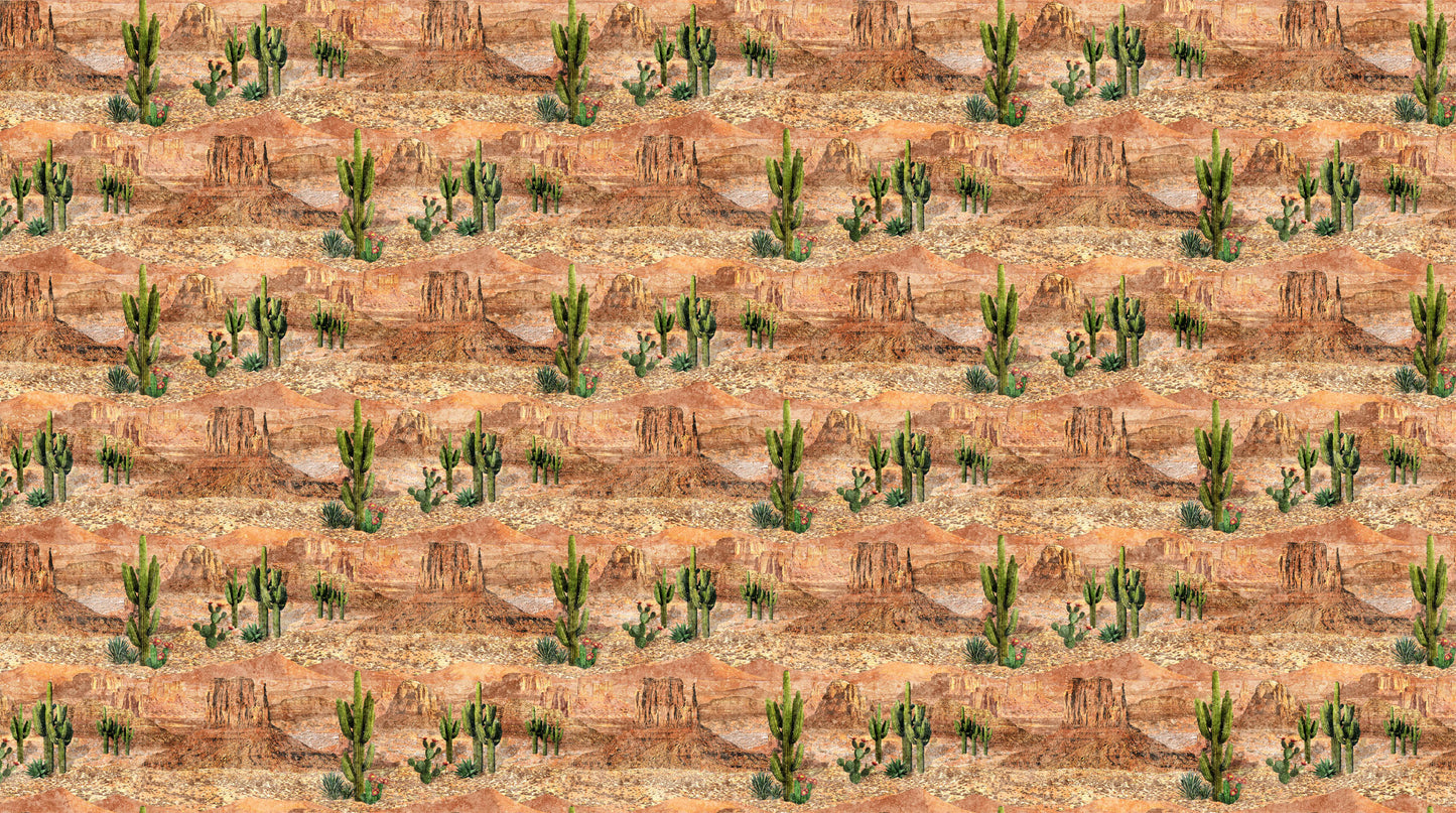 Sedona Spirit - Landscape in Light Rust - Linda Ludovico - Northcott