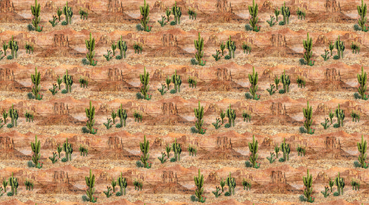 Sedona Spirit - Landscape in Light Rust - Linda Ludovico - Northcott