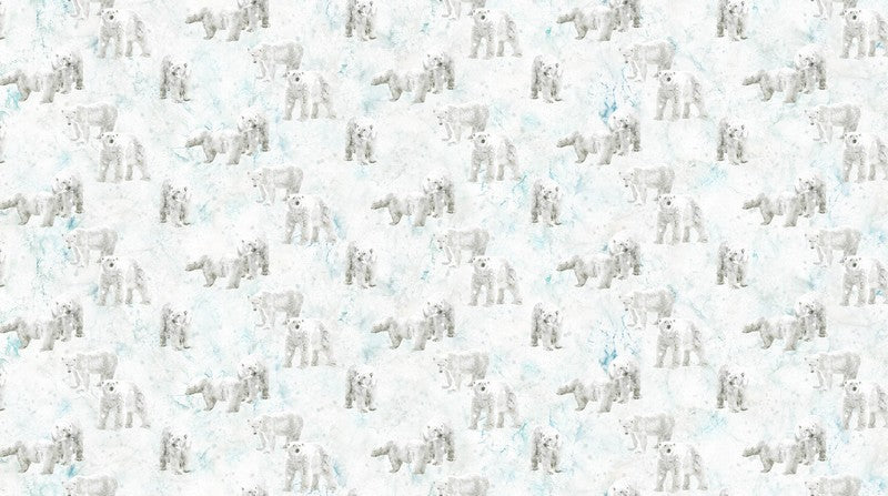 Tundra Crossing - Polar Bears in White - Deborah Edwards & Melanie Samra - Northcott