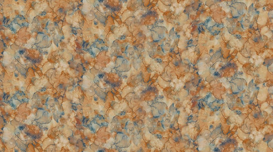 Fox Den - Multi Texture in Rust - Deborah Edwards & Melanie Samra - Northcott (Pre-order: Oct 2025)