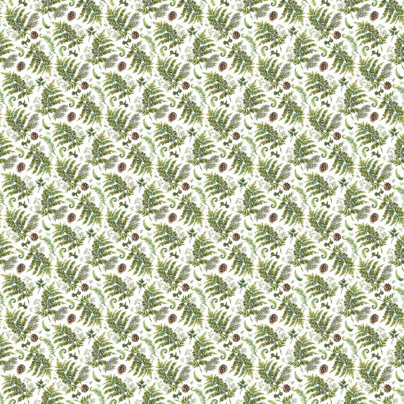 Lakeside Retreat - Ferns in White - Deborah Edwards - Northcott (Pre-order: Feb 2026)