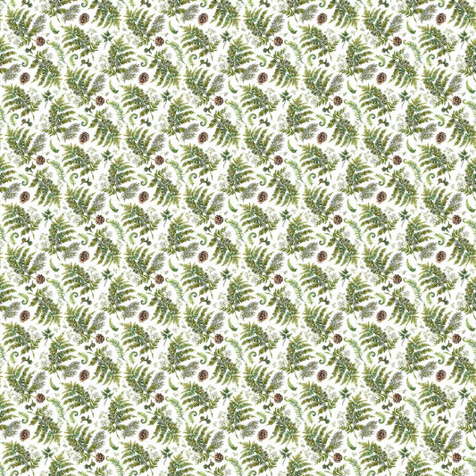 Lakeside Retreat - Ferns in White - Deborah Edwards - Northcott (Pre-order: Feb 2026)