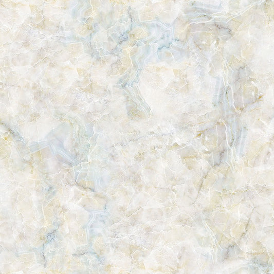 Running Free - Veined Marble in Cream Blue - Deborah Edwards - Northcott (Pre-order: Feb 2026)
