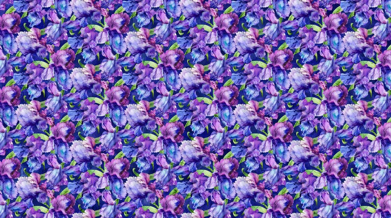 Infatuation - Iris Toss in Deep Purple - Deborah Edwards & Melanie Samra - Northcott