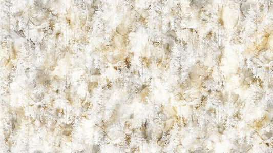 Misty Morning - Trees in White - Deborah Edwards & Melanie Samra - Northcott (Pre-order: Mar 2026)