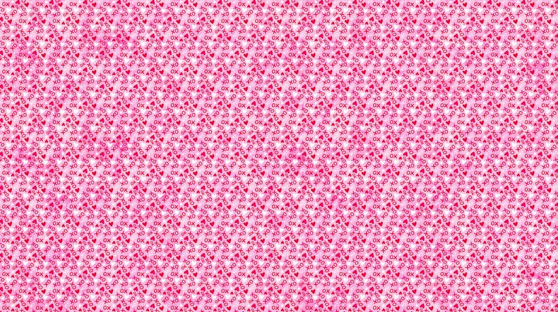 Forever Love - X&O in Light Pink - Deborah Edwards & Emily Wenk - Northcott