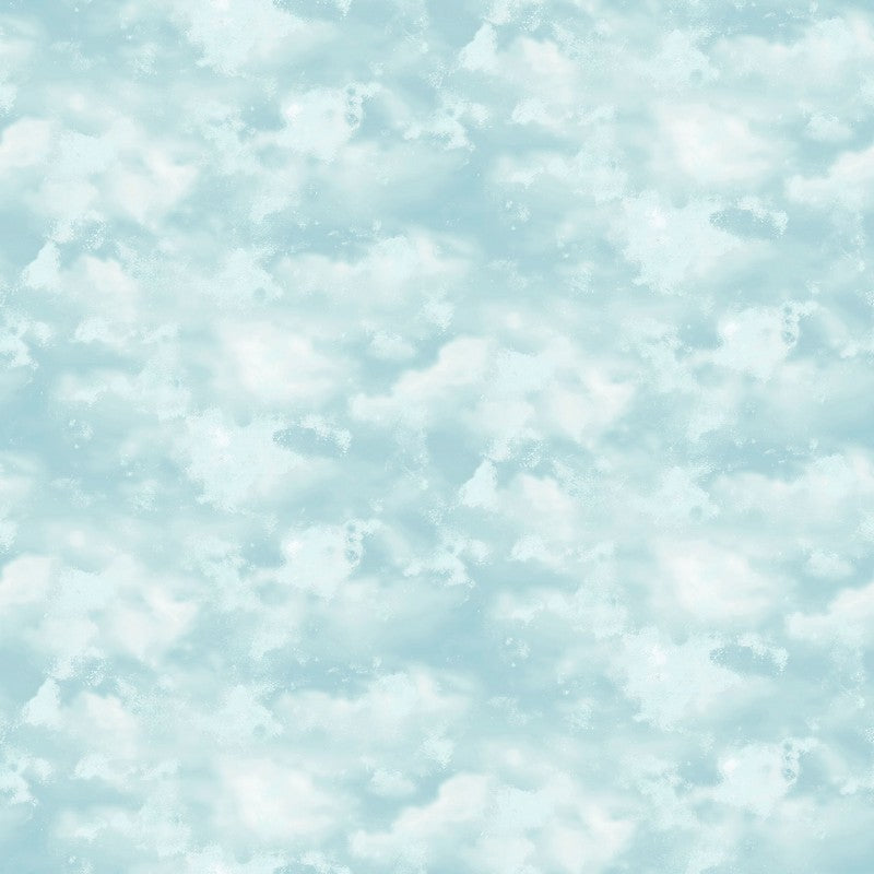 Highland Home - Clouds in Light Blue - Jason Kirk - Northcott (Pre-order: Dec 2025)
