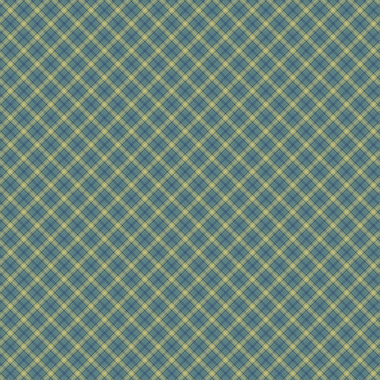Highland Home - Plaid in Blue - Jason Kirk - Northcott