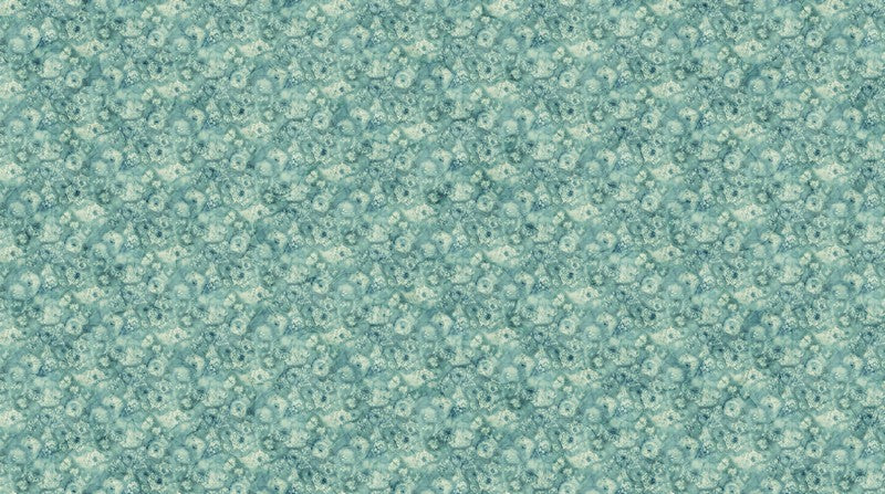 Whisper - Dandelion Impression in Teal - Deborah Edwards & Melanie Samra - Northcott (Pre-order: April 2026)