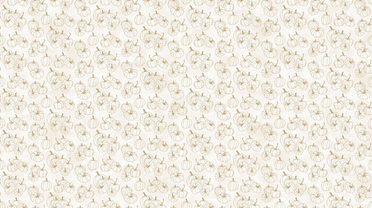 Night Owl - Pumpkin Blender in Cream - Deborah Edwards - Northcott (Pre-order: June 2026)