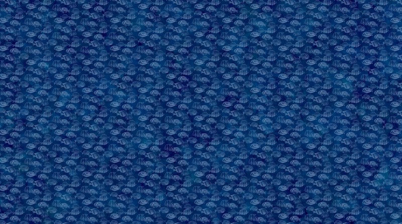 Coral Reef - Schoolin' in Navy - Deborah Edwards & Melanie Samra - Northcott (Pre-order: May 2026) - Dinkydoo Fabrics