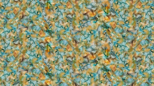 Raven's Call - Texture in Orange - Deborah Edwards & Melanie Samra - Northcott (Pre-order: May 2026)