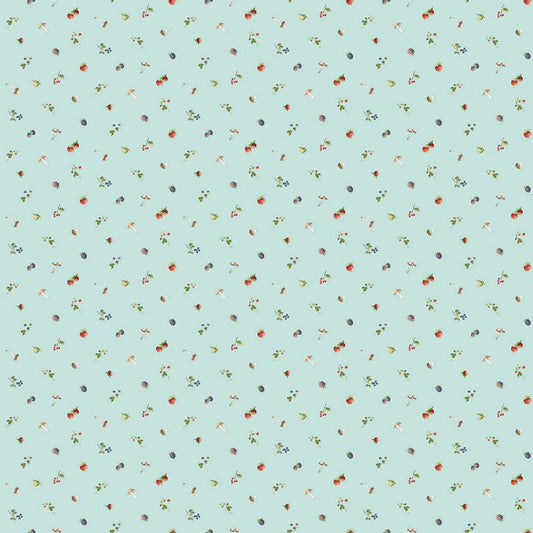 Country Mouse - Berry Toss in Blue - Deborah Edwards - Northcott (Pre-order: June 2026)