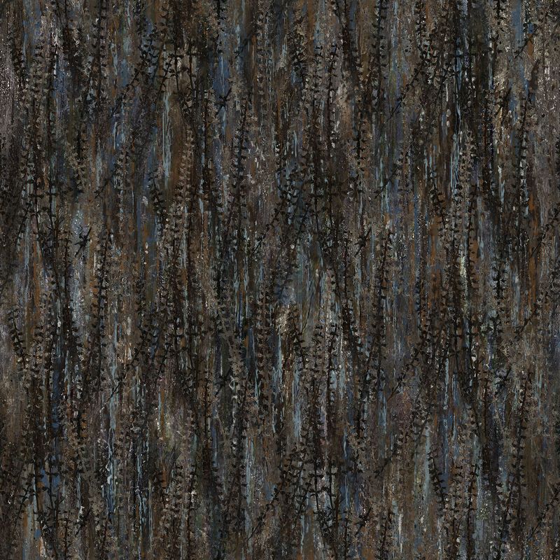 Poppy Meadow - Meadow Texture in Charcoal - Northcott (Pre-order: May 2026)