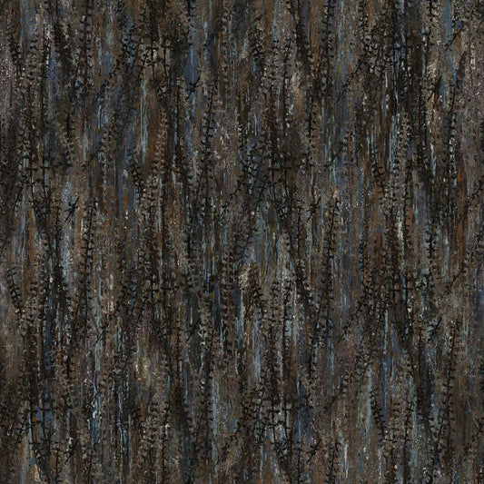 Poppy Meadow - Meadow Texture in Charcoal - Northcott (Pre-order: May 2026)