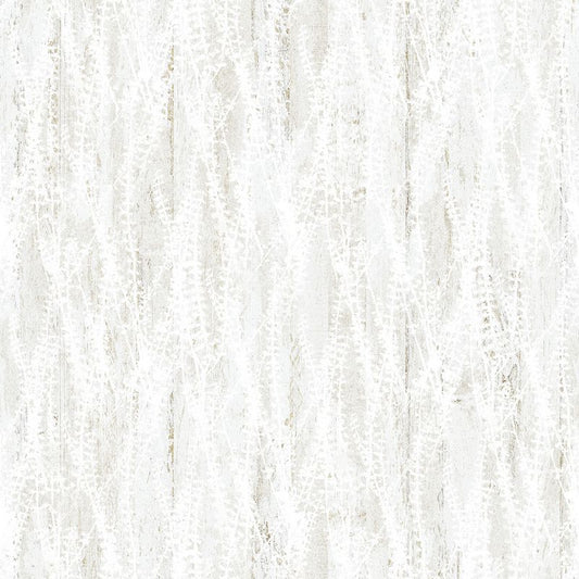 Poppy Meadow - Woodgrain in White - Northcott (Pre-order: May 2026)