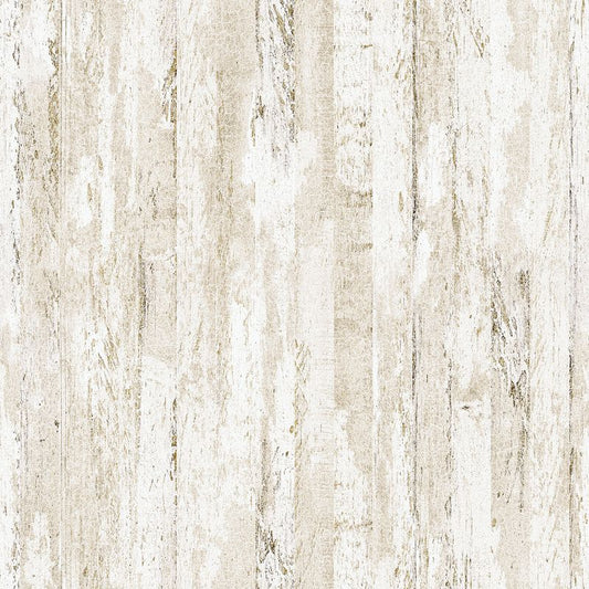 Shadow & Light - Distressed Wood in Cream - Elise Genest - Northcott (Pre-order: Oct 2026)