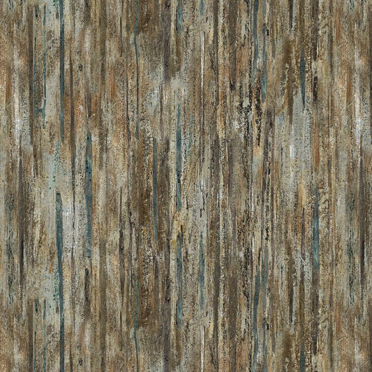 Shadow & Light - Distressed Texture in Dark Brown - Elise Genest - Northcott (Pre-order: Oct 2026)