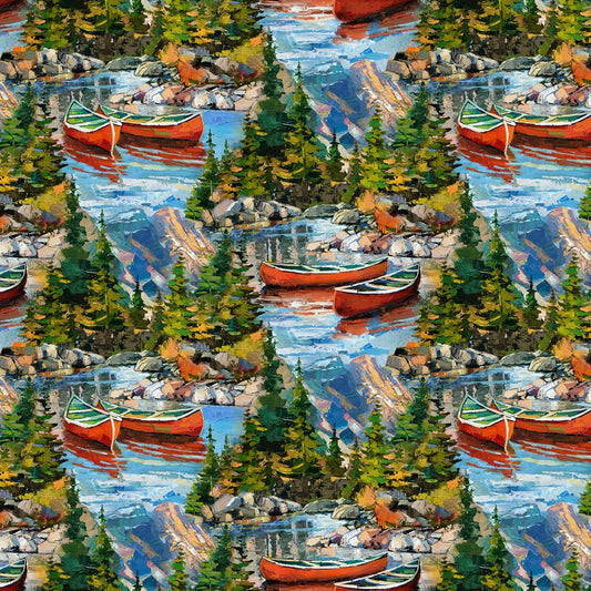 Canoe Lake -  Scenic in Blue - Iosif Derecichei - Northcott (Pre-order: Aug 2026)
