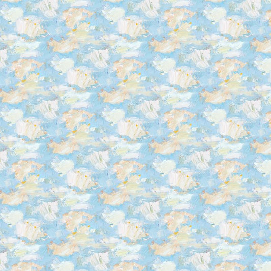 Canoe Lake - Sky in Light Blue - Iosif Derecichei - Northcott (Pre-order: Aug 2026) - Dinkydoo Fabrics