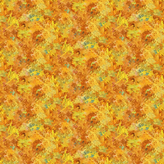 Canoe Lake - Multi Texture in Yellow/Orange - Iosif Derecichei - Northcott (Pre-order: Aug 2026) - Dinkydoo Fabrics