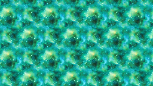 Dancing Lights - Solar Burst in Teal - Northcott (Pre-order: Mar 2027)