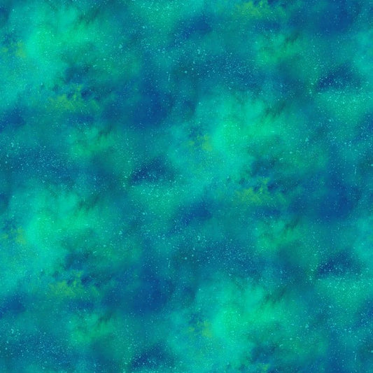 Dancing Lights - Texture in Teal - Northcott (Pre-order: Mar 2027)
