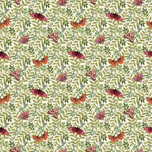 Botanica - Butterflies in Beige - Deborah Edwards & Kathryn Christenson - Northcott (Pre-order: Jan 2027)