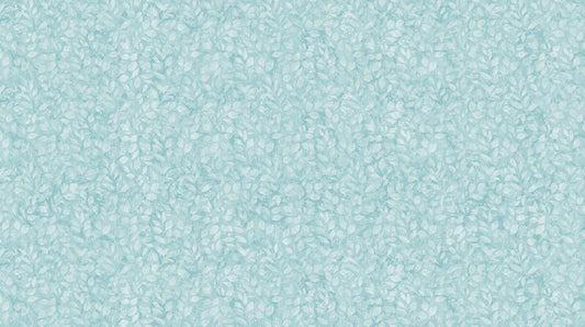 Bloomsbury - Tonal Leaves in Light Blue - Deborah Edwards & Melanie Samra - Northcott (Pre-order: Feb 2027)