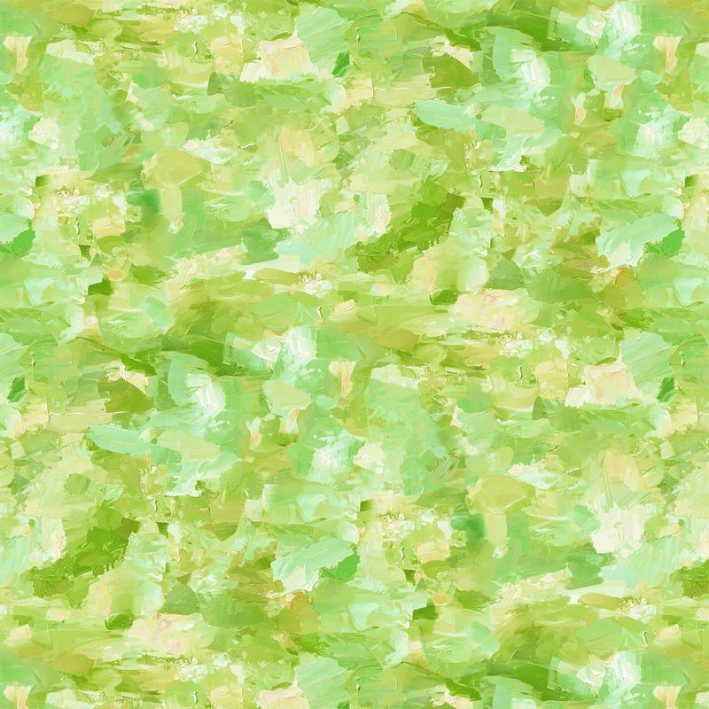 Sunny Day - Paint Brush Texture in Light Green - Iosif Derecichei - Northcott (Pre-order: Apr 2027)