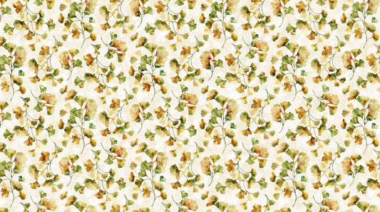 Ginkgo - Large Gingko in Beige - Deborah Edwards & Melanie Samra - Northcott (Pre-order: Nov 2026)