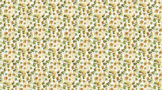 Ginkgo - Packed Gingko in Beige - Deborah Edwards & Melanie Samra - Northcott (Pre-order: Nov 2026)