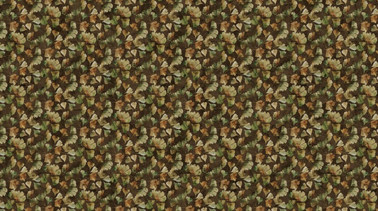Ginkgo - Packed Gingko in Mink - Deborah Edwards & Melanie Samra - Northcott (Pre-order: Nov 2026)