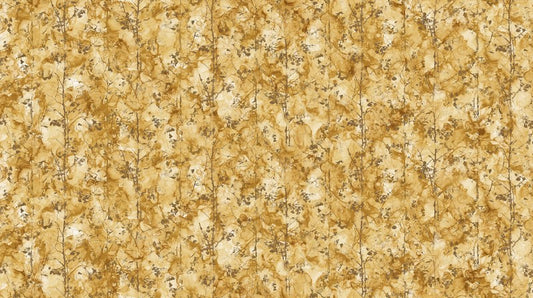 Ginkgo - Forest Floor in Ochre - Deborah Edwards & Melanie Samra - Northcott (Pre-order: Nov 2026)