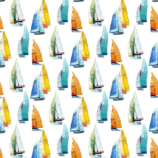 Regatta - Sail Boats in White - Iosif Derecichei - Northcott (Pre-order: Apr 2027)